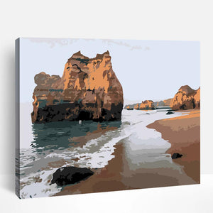 Praia Dona Ana Beach | Paint By Numbers