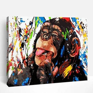 Artistic Chimp | Paint By Numbers