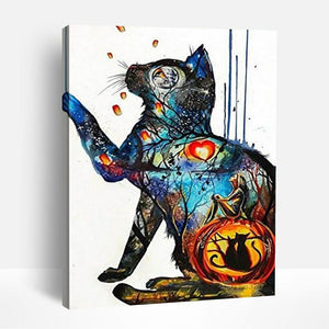 Whimsical Cat | Paint By Numbers